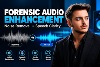 enhance forensic audio remove noise and clarify speech