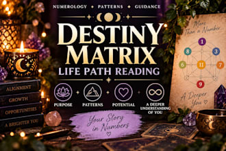 give you a personalized destiny matrix life path reading