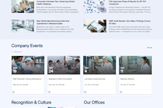 build a sharepoint intranet, sharepoint online portal and intranet website