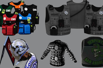 make custom eup, ems, mc kuttes, bikers vest, gang clothing, vest, clothes packs