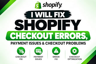 fix shopify checkout errors payments issues and checkout problems
