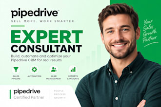 be your pipdedrive crm automation expert