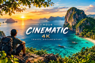 edit cinematic 4k travel documentary videos