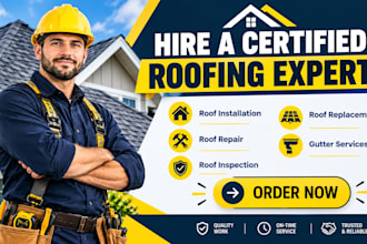 be roofing handyman service and  construction roofing social media marketing