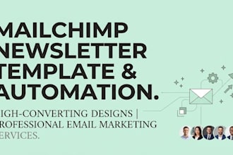 mail chimp template and automation