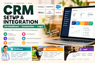 setup healthcare construction legal crm jobtread knowify clio lawmatics projul