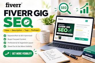 create a complete SEO optimized fiverr gig description that attracts buyer