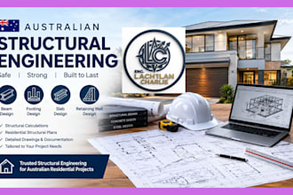 provide structural engineering for beams, footings, slabs, and retaining walls