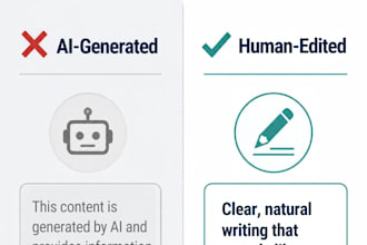 rewrite and polish ai generated content to sound human