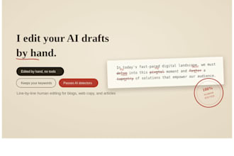 humanize, edit, and rewrite your ai articles into engaging content