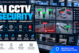 build cctv ai detection, security monitoring intrusion alerts video intelligence