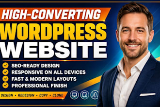 copy, clone, replicate, redesign any website using wordpress elementor in 24hrs