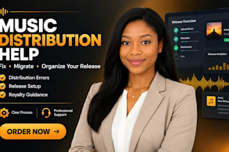 manage and distribute music on distrokid, tunecore, cd baby, ditto and more