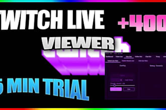 promote your live organically with live viewers live chatters twitch followers