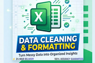clean, format and standardize your dataset
