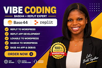 build a base44 app website base 44 expert web app using vibe coding