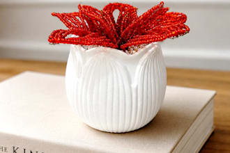 create beautiful handmade beaded crafts and decorations