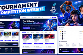 build an esports gaming tournament competition website in wordpress