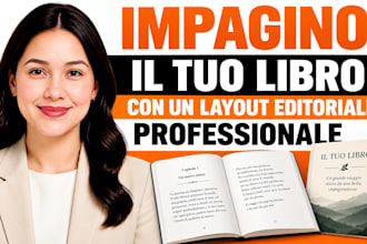 impagino il tuo libro con un layout editoriale professionale