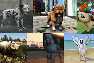 create gta 5 custom peds, animal peds, fivem peds