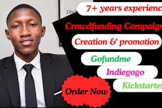 promote your gofundme kickstarter indiegogo campaign