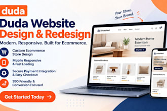 develop duda website design redesign duda website development build duda website