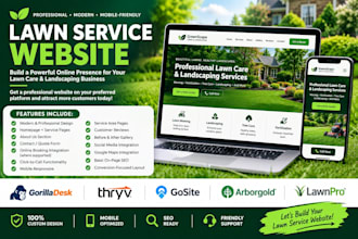 build gorilladesk thryv gosite arborgold lawnpro gosite lawn service website
