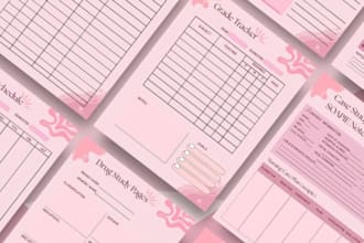 design digital prayer journal, self care, printable guided journal formatting