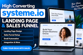 audit your systeme io landing page setup funnels to increase sales