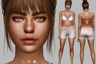 create custom sims 4 characters, cc clothing, mods and accessories