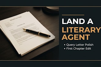 edit first chapter query letter and provide developmental book critique