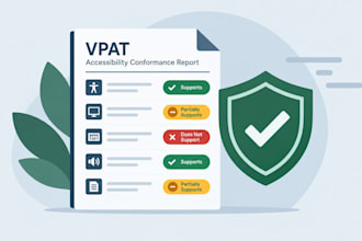 create your vpat and section 508 accessibility report