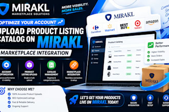 optimize your account upload product listing catalog on mirakl marketplace