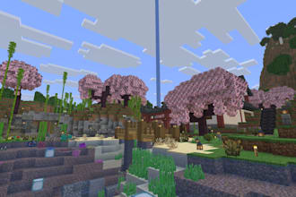 build minecraft java builds and parkour map