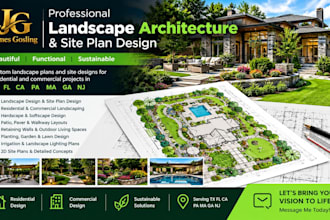 tx fl ca pa ma ga nj USA landscape architecture site plan design