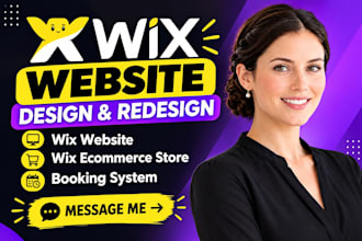 redesign wix website wix ecommerce store wix online store booking system