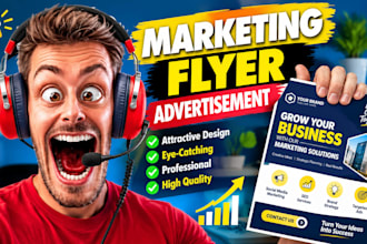 design your business flyer and marketing materials