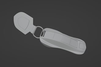 3d resin car keychain sculpt,3d printing stl,3mf file for video games,car charms