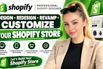 buld shopify design, shopify redesign, converting shopify store, shopify revamp