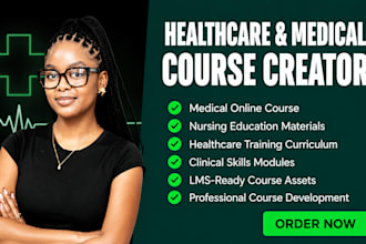 develop healthcare training curriculum medical course contents training material