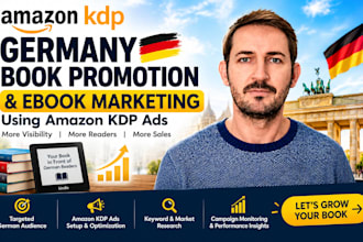 do germany book promotion and germany ebook marketing using amazon kdp ads