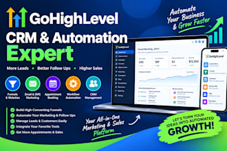setup gohighlevel CRM automation