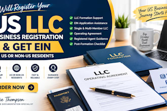 prepare your US llc operating agreement and registered agents guidance