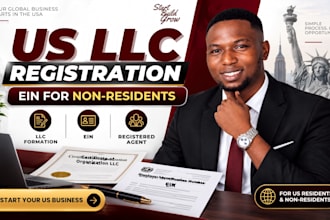 do US llc registration along with ein for US non resident