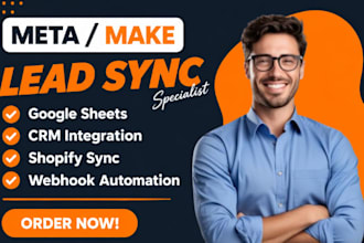 connect your meta ai agent to google sheets, crms, and shopify via make, n8n