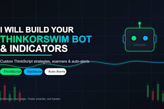 create custom thinkorswim thinkscript indicators and trading strategies
