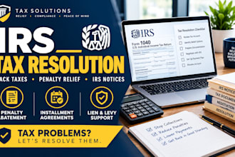 resolve irs tax debt, back taxes, and remove tax liens