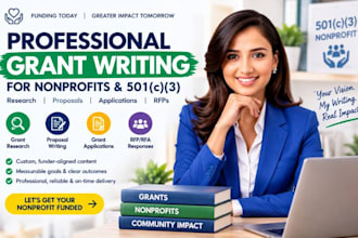 do grant proposal writing grants for nonprofit 501c3 rfps grant application