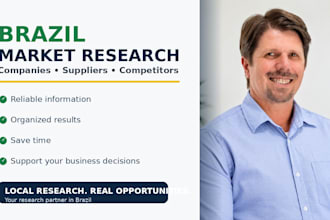brazilian market, company and supplier research