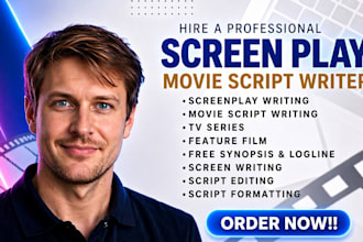 provide script coverage, feedback, script note for your screenplay or tv pilot